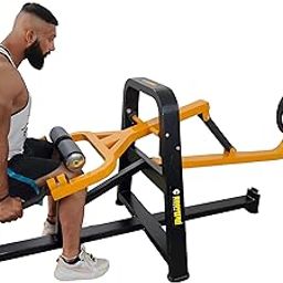 Bodylean fitness Seated Dip Machine Tricep Olympic Size | Heacy duty 250 Kg Capacity | Dip Machine Exercise for Biceps Triceps Chest Plate Loaded Gym Equipment | Piston tricep machine for Commercial use-0