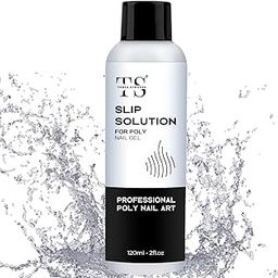THR3E STROKES Poly Gel Slip Solution 100ML-Professional Poly gel Slip Solution For Extender Gel, Builder Gel, UV/LED Nail Tips, Liquid Solution-64