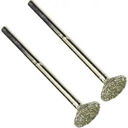 The Style Sutra 3mm Shank Diamond Grinding Head Burr Bit For Stone Carving, Sanding 6mm|Home & Garden | Tools |2 Pieces Diamond Grinding Bits-29
