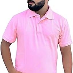 Men's Polo Collar T-Shirt in Dotnet Cotton – Ultra-Soft, Breathable, Casual & Office | Classic Fit, Short Sleeves-image-94