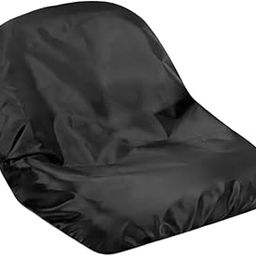 UJEAVETTE Lawn Mower Seat Cover Black Tractor Seat Cover for Garden Gardening Backyard-picture-17