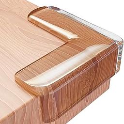 Little Guardian Corner Protector for Baby - 12 Pack L Shape Edge Guards | Safety Proofing Sharp Table Corners | Soft Transparent Bumpers for Child Head Protection | Pre-Taped Furniture Covers for Kids-13