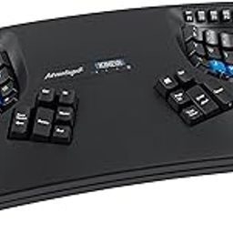 KINESIS Advantage2 Keyboard Kb600, Wireless ( Pack of 1 ), Black-picture-23