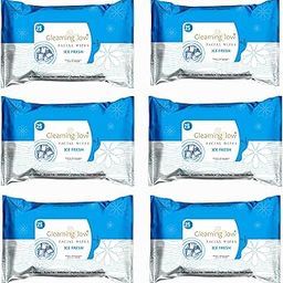 Brighten Up Facial Towelettes for Unisex - 25 Pulls (each), Pack of 6-47