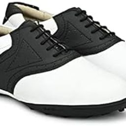 Men's Leather Lace-up Professional Golf Shoes-image-98