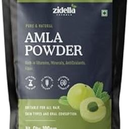Zidella Herbals Amla Powder | 100g Pure & Natural Indian Gooseberry | For Hair Growth, Skin Glow & Oral Consumption | Rich in Antioxidants, Fiber & Vitamin C | Organic Superfood-picture-32