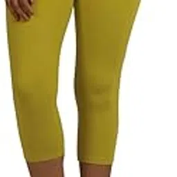 frenchtrendz Women's Cotton Spandex Stretchable Mid Rise Slim Fit Legging Capris (XS-4XL)-picture-19
