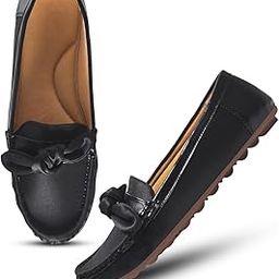 Froh Feet Women’s Slip-On Loafers with Bow Detail | Stylish Flat Shoes for Daily Comfort Sole-picture-2