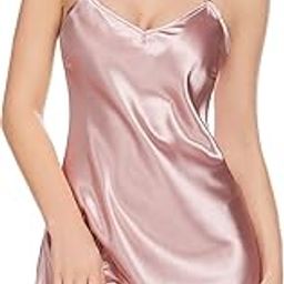 Honeymoon Night Dresses for Women Lightweight Satin Sleepwear & Hot Bridal Nightwear-image-14