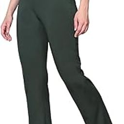 Lycra Women's High-Waist Stretchable Flared Pants | Boot Cut Trouser Pants for Casual, Formal, Workout & Travel-image-51