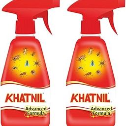 Khatnil Advanced Formula Bed Bug Killer Spray 250ml, Pack of 2 | Cockroach Killer Spray 250 + 250 | Instant Kill |Spray and Spring Mode | Fresh Fragrance-picture-17