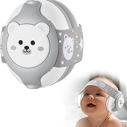 YomauiYee Baby Headphones-Infant Ear Protection for Babies 0-36 Months, 25dB NRR Noise Cancelling Headphones with Little Bear Design,Baby Airplane Essentials for Travel-15