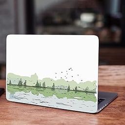 AKARSHNAM - Green Mountain Anime Thoughts Quotes Scratch-Free Vinyl Laptop Skin/Sticker for 15.6inch/14inch Laptops [Size -11x16inch, Customizable"] 29-picture-54