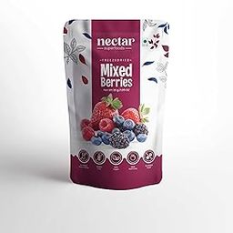 Nectar Superfoods Freeze Dried Mixed Berries | No Preservatives, No Added Sugar, Healthy Dried Fruit | 100% Natural, Vegan, Gluten Free Snack for Kids and Adults | 30 gram Pouch (PACK OF 1)-image-59