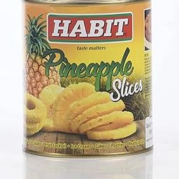 HABIT Pineapple Slices in Sugar Syrup - 850g | Ready-to-Eat | Perfect for Cakes, Pastries, Cocktails, Juices, Desserts & Salads (Pack of 2)-image-12
