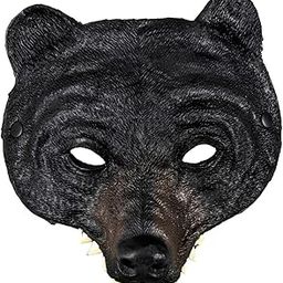 The Style SutraBlack Bear Mask Cosplay Half Face Mask for Party Christmas Stage Performance|Clothing, Shoes & Accessories | Costumes, Reenactment, Theater | Accessories-53