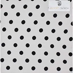 HUNNY- BUNCH Premium Soft Polyester Crepe Fabric Used for Making Kurti, Palazzo, Salwar, Gown, Garment, Crafting and Under Designer Dresses (Width - 44 Inch : Color - Polka Dots Printed) (2 Meters)-image-44