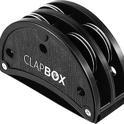 Clapbox Foot Tambourine - Jingles, Black-picture-17