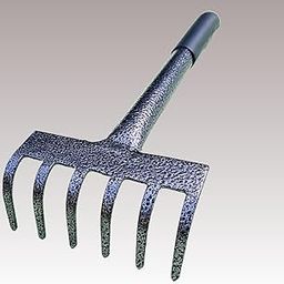 RedBuild 6 Teeth Rake for Gardening | Export Quality | Leaf Rake Gardening Tools | Quick Clean Up Garden Tools for Lawn and Yard-23