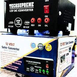 Mini Inverter 200W for Home, Car, Boat,Lap top, D2H Box, Mobile Charger(12V DC to 220V AC Converter) J-picture-11