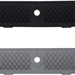 UJEAVETTE 2 Silicone Sink Faucet Mat Folding 61x14.5cm for Bathroom Durable-image-25