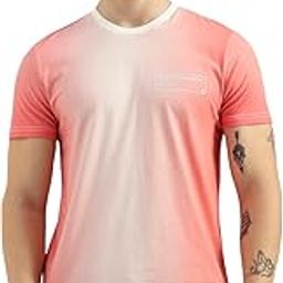 Regular Fit Crew Neck Ombre T-Shirt-image-24