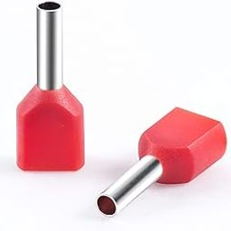 Elmex Insulated Twin End Lug - 1 Sq. mm with 8 mm Pin, Pack of 1000 (0.90 Rs. Each)-14