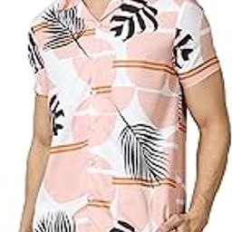 Mens Printed Regular Peach Color Night Suit Set-MNS0181-image-75