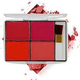 VARS ; LONDON face blusher| make up blusher| shimmery and matte blusher combo pack | 4 color matte pocket blusher| matte blusher palette combo palette-0