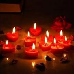 Romantic Heart Shaped Scented Wax Floating Tea Light Candles for Home Decor, Valentine Day, Wedding, Anniversary & Special Parties - Set of 10 (Rose)-image-13