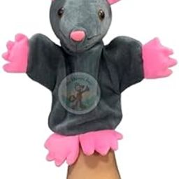 Chi-Chimpu Toys Cute Mouse Hand Puppet Animal Hand Puppet | Hand Puppets for Kids | Storytelling Hand Puppets | Plush Animal Hand Puppets | Educational Hand Puppets for Kids/Babies/Girls-13