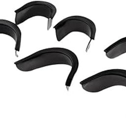 CALANDIS® Pack of 6 Rubber Pool Table Pocket Liners Billiard Accessory 4 Corner and 2 Sides-picture-21
