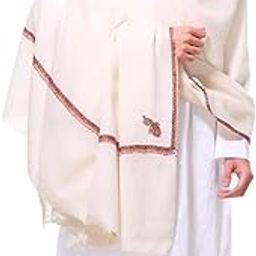 SS traders hand embroidered kashmiri woollen pashmina shawl for men-image-54