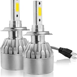 CARZEX® 36W H7 LED Headlight Bulbs 3800LM, 6000K Pure White Plug & Play LED Conversion Kit for Cars, High Brightness, Easy Installation, Long Life, Universal Fit – Set of 2-image-98