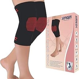 Sorgen Firm Knee Cap | Knee support | Knee compression support | Knee pain | Pain Relief | Exercise | Workout | Sports | Knee Brace MEDIUM-4