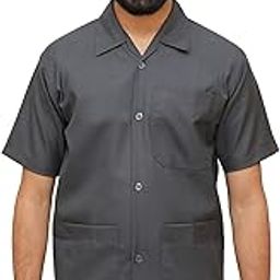 Half Sleeves Premium LAB Coat for Doctors, LAB ASSISTS, Factory Workers-image-16
