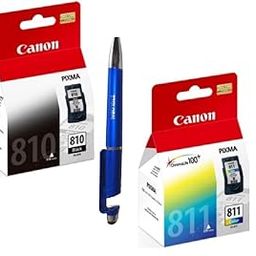 Canon 810 & 811 Ink Cartridge with ITGLOBAL 3in1 Multi-Function Mobile Phone Stand, Stylus Pen, Anti-Metal Texture Rotating Ballpoint Pen (Very Colors) PG 810 CL 811-image-16