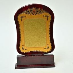 Elegant Wooden Memento for Sports, Event & Functions (Small, 21cm Height x 12cm Width x 4cm Depth)-image-75