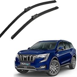 FRONT WINDSHEILD CAR SOFT/FRAMELESS WIPER BLADES COMPATIBLE FOR MAHINDRA XUV 700 24″+16“-image-77
