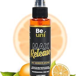 Beuni Max Release Hair Patch/Wig Glue/Adhesive Remover Spray | Adhesive Remover For Hair Patch & Wigs | Fast-Acting | Citrus Flavour | Skin Friendly With No Side Effect (Pack of 1, 118ml)-83