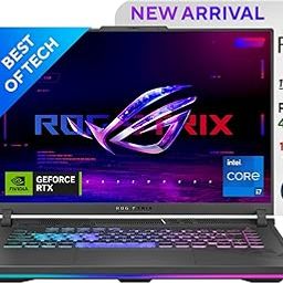 ASUS ROG Strix G16 (2023) 90WHr Battery, Intel Core i7-13650HX 13th Gen, 16" FHD+ 165Hz, 6GB RTX 4050, Gaming Laptop (16GB/1TB SSD/Windows 11/Office 2021/4-Zone RGB/Gray/2.50 Kg), G614JU-N3200WS-5