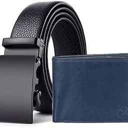 Men's Vegan Leather Belt and Wallet for Men | Formal/Casual-27