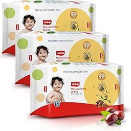 LuvLap Paraben Free Baby Wipes with Jojoba Oil (72 Wipes/Pack, Pack of 3)-image-64