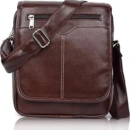 gold sky Stylish Travel Office PU Synthetic Leather Men's Sling Bag-picture-19
