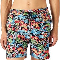 Men's Printed 17" Volley Board Shorts-image-55