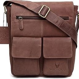Genuine Leather Multipurpose Utility Sling Messenger Bag | Durable, Versatile & Spacious | Multiple Pockets | Adjustable Strap | 1-Year Warranty-image-10