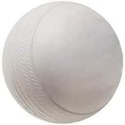 Humerus Heavy Duty White Plastic Cricket Ball (Pack of 6)-picture-9