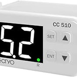 Multispan CC-510 Cryo Cooling Refrigeration Controller - 10A Relay with NTC Sensor (White Display)-37