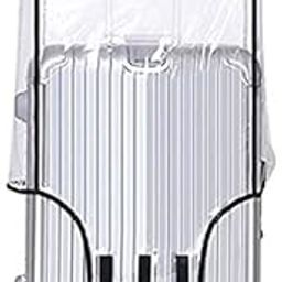Sharp CN 28 inch Transparent Protective Zipper PVC Dust Proof Cover for Hard/Plastic Body Luggage/Suitcase Trolley Bags-image-7