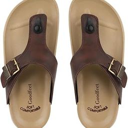 Men's Slippers | Stylish & Comfortable Flip-Flop Slippers for Men | EVA Sole Material | Slip Resistant | Durable & Lightweight Men Chappal for Daily Use (GF-Eva-112)-image-16